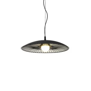 czarna lampa druciana kapelusz 60cm VT 89019 0 lamperiaconcept