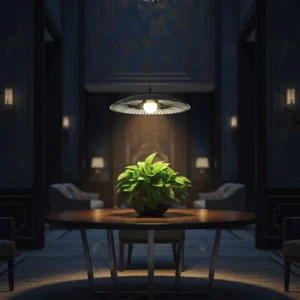 czarna lampa druciana kapelusz VT 89018 89019 wizka 1 lamperiaconcept