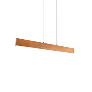 TRIO LIGHTING – EDGEWOOD 27W LAMPA DREWNIANA BELKA