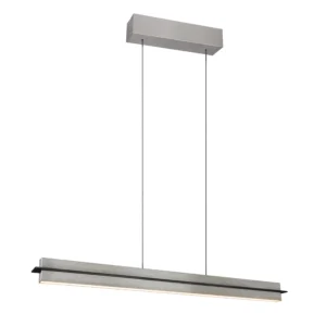 TRIO LIGHTING – EMERSON NIKEL MAT LAMPA OPUSZCZANA NAD STÓŁ