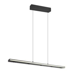 TRIO LIGHTING – GRAHAM CZARNA LAMPA OPUSZCZANA NAD STÓŁ