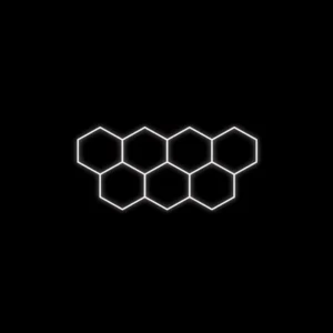honey comb lampa sufitowa heksagon uklad 1 lamperiaconcept