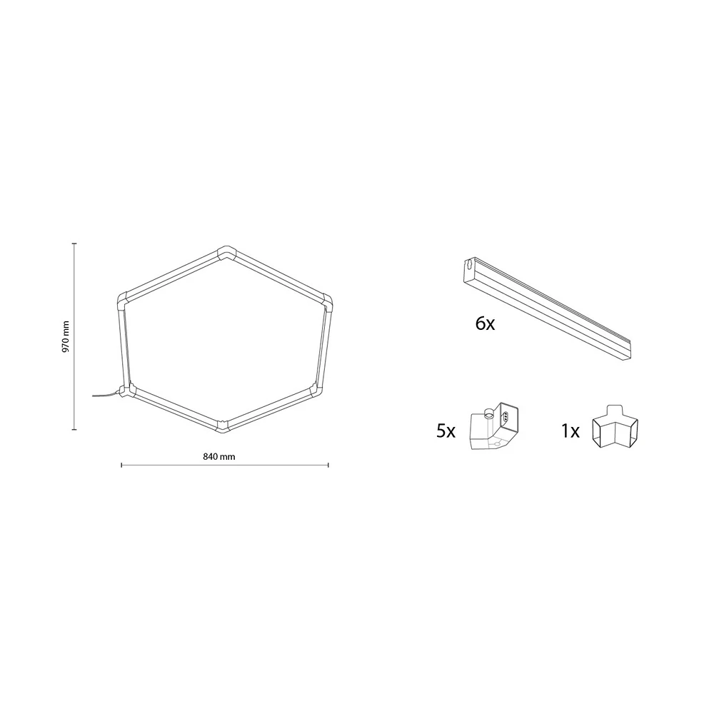 honey-comb-lampa-sufitowa-heksagon-zestaw-42w-lamperiaconcept