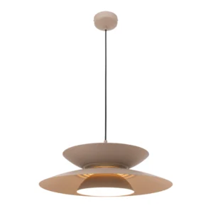 mayumi bezowa lampa wiszaca led on lamperiaconcept