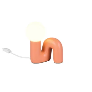 quinn apricot designerska lampka stolowa nowoczesna 0 lamperiaconcept