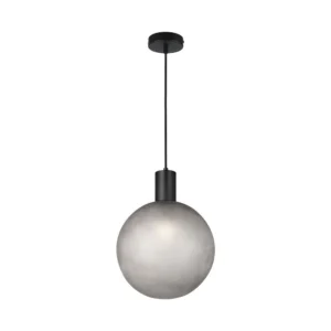 V-TAC – SZKLANA LAMPA KULA DYMIONA CZARNA WISZĄCA VT-89025