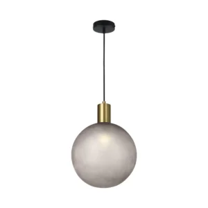 V-TAC – SZKLANA LAMPA KULA DYMIONA ANTYCZNY BRĄZ WISZĄCA VT-89025