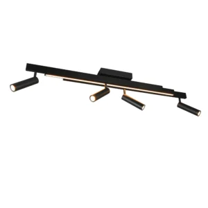 TRIO LIGHTING – ZENO 130 BLACK ROZSUWANA LAMPA SUFITOWA LINIOWA LED