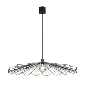 margarita 80 czarna lampa azurowa metalowa wiszaca lamperiaconcept