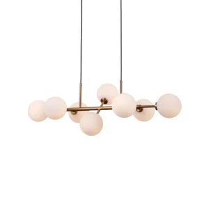 mirellio lampa wiszaca nad stol zlota kule 0 lamperiaconcept