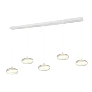 TRIO LIGHTING – TARSIA V PODŁUŻNA LAMPA WISZĄCA WĄŻ LED