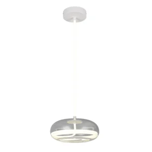 TRIO LIGHTING – TARSIA 40 SZKLANA LAMPA WISZĄCA WĄŻ LED