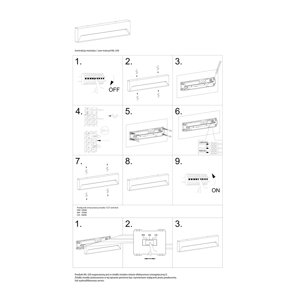 mur-long-lampa-na-murek-i-schody-montaz-lamperiaconcept mur long lampa na murek i schody montaz lamperiaconcept