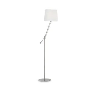 regol pt1 regulowana lampa podlogowa z bialym abazurem lamperiaconcept