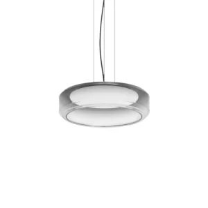 IDEAL LUX - TOPICO SP D45 LAMPA SZKLANA DYMIONA