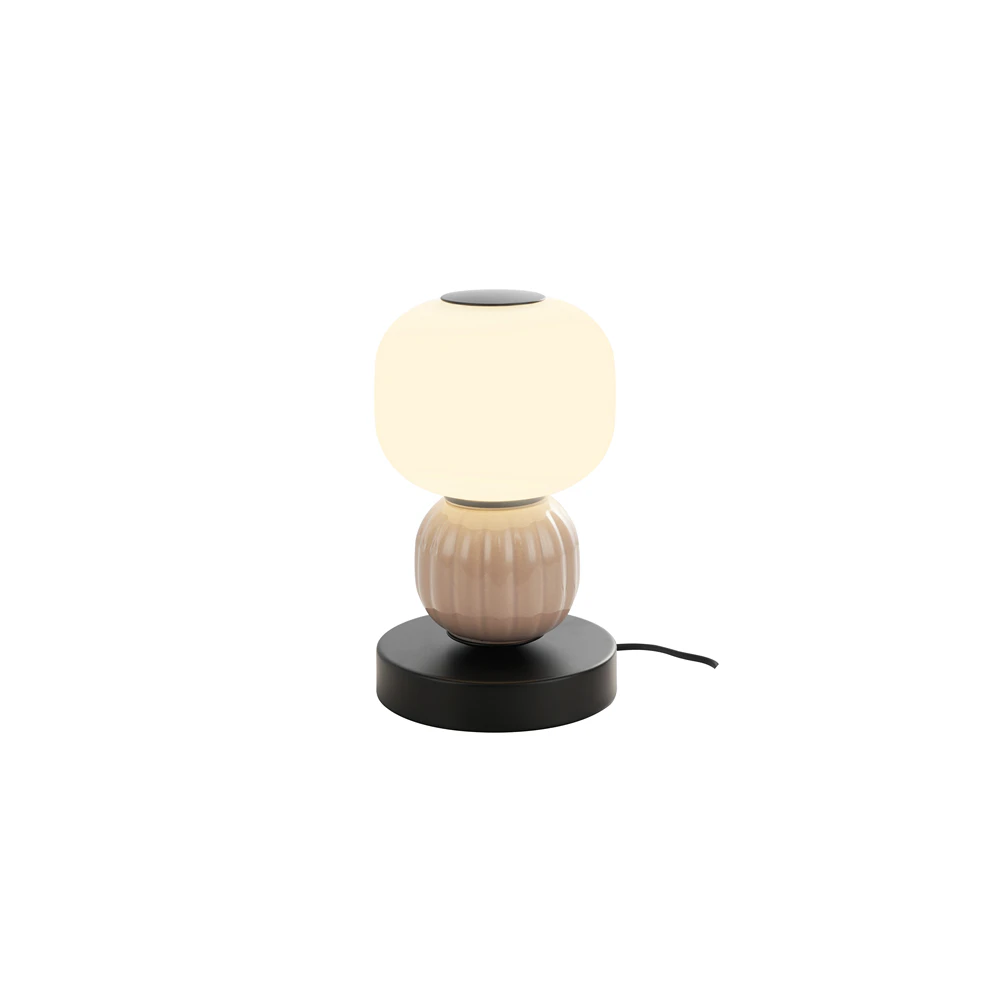 modern-medium-brown-porcelanowa-lampa-stolowa-ryflowana-lamperiaconcept modern medium brown porcelanowa lampa stolowa ryflowana lamperiaconcept